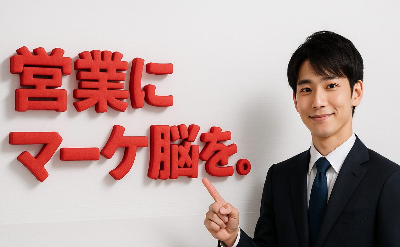 営業にマーケ脳を