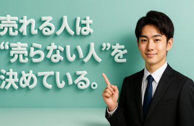 売れる人は売らない人を決めている