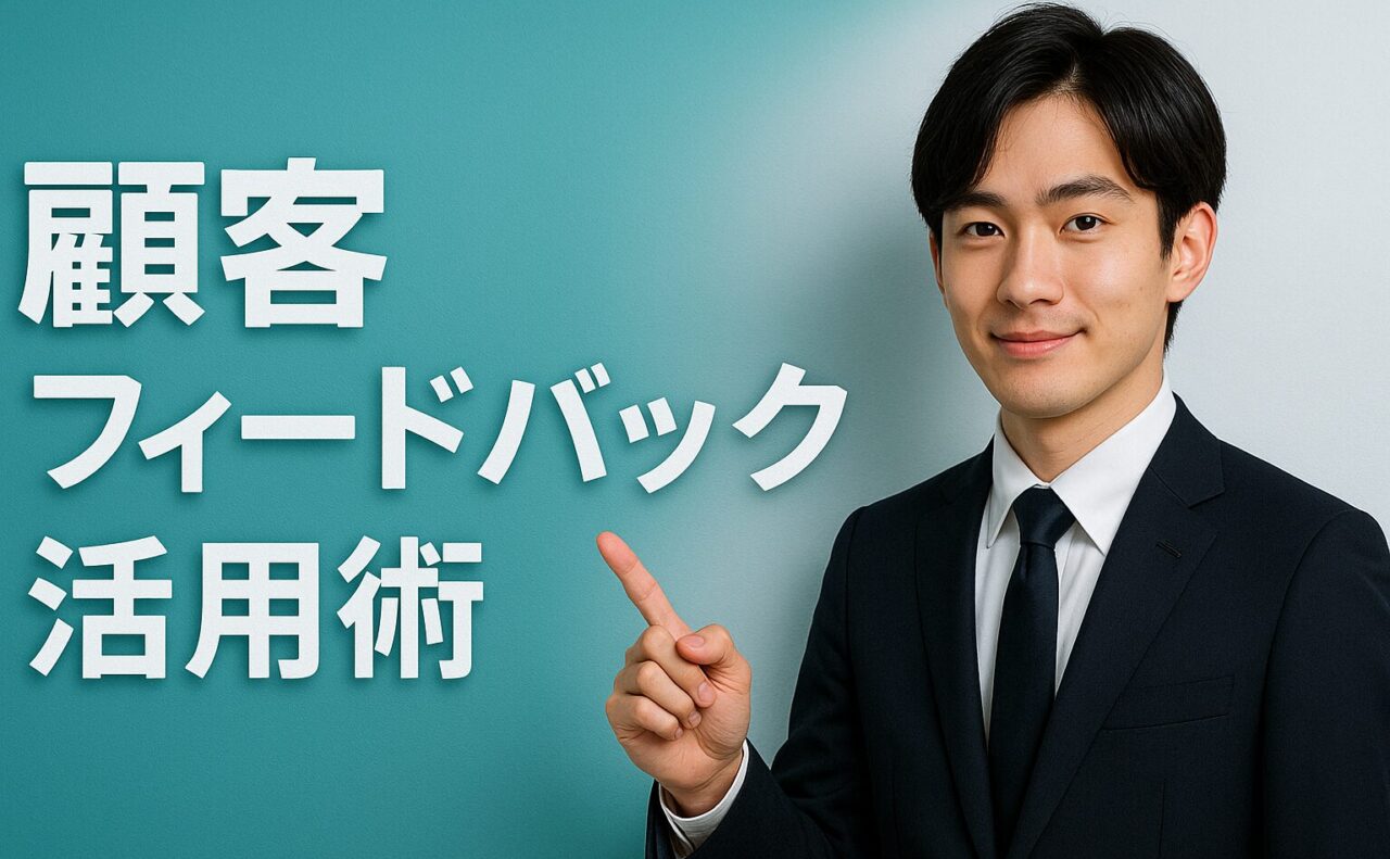 顧客フィードバック活用術。